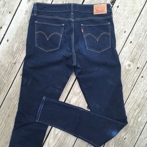 Levi’s 711 Skinny Jeans Dark Wash 29x34 Extra Long